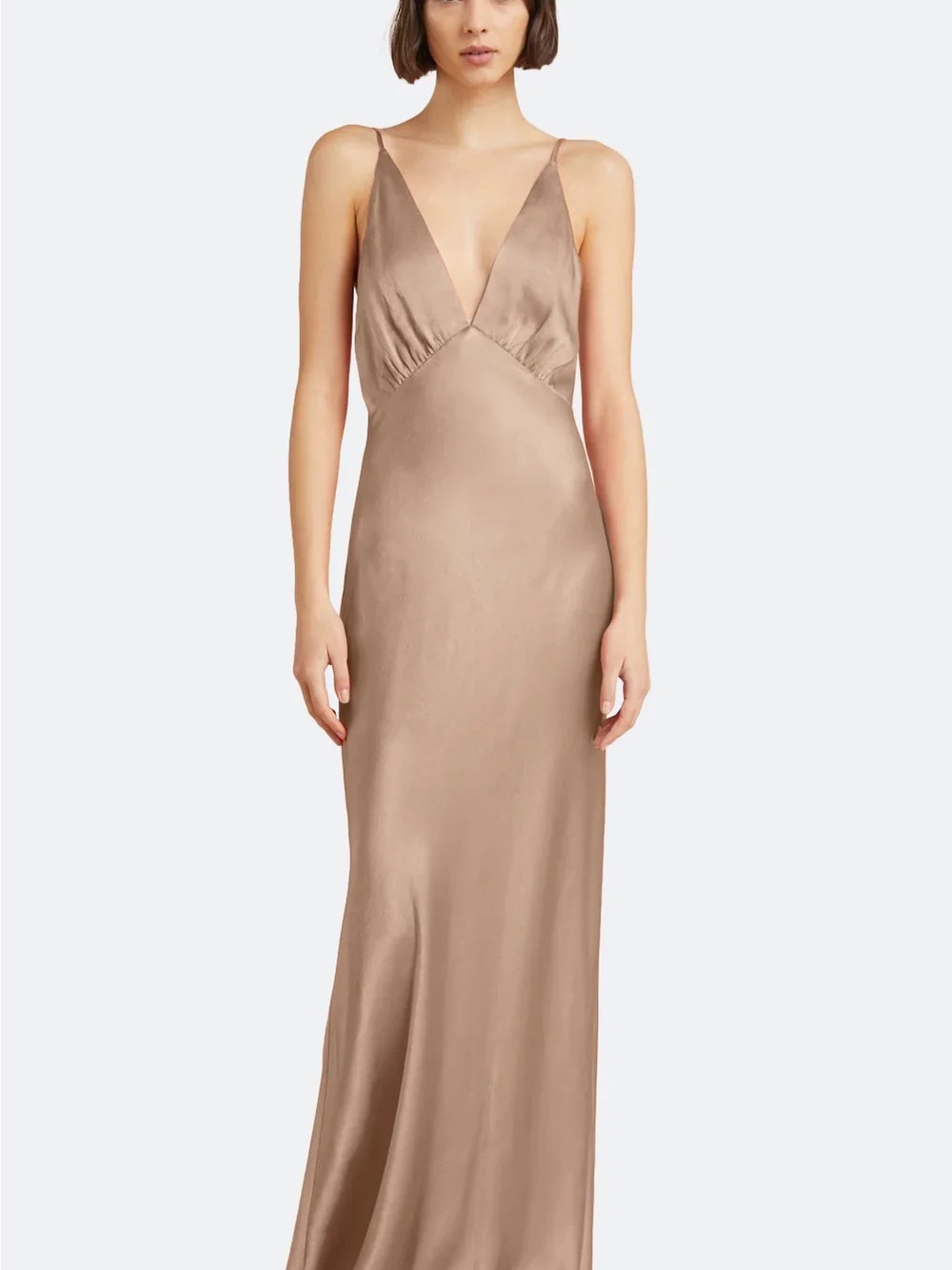 bec + bridge Lorelai V Maxi Dress - Taupe